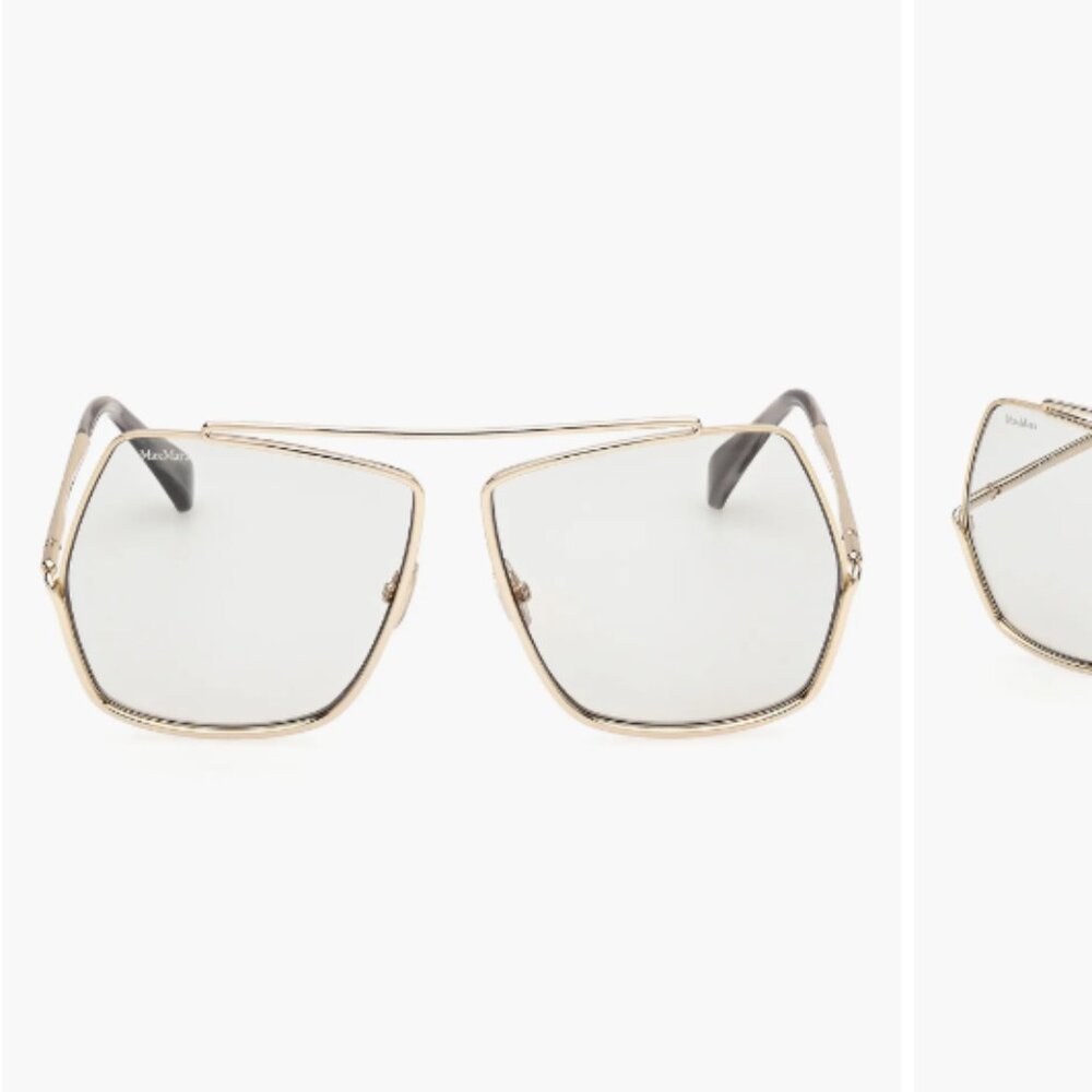 Max Mara 64mm Geometric Sunglasses